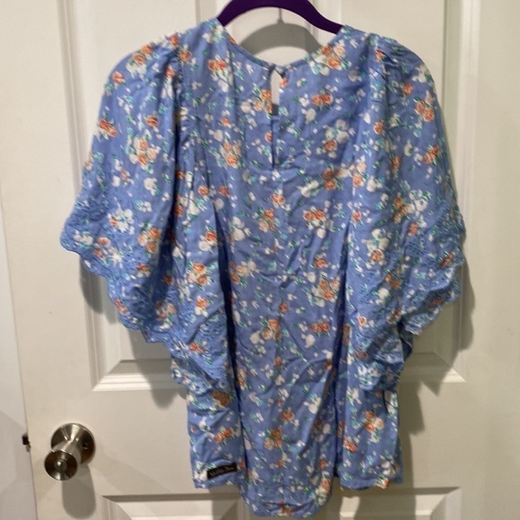 Matilda Jane Flutter Sleeve Floral Blouse NWT - Picture 8 of 14